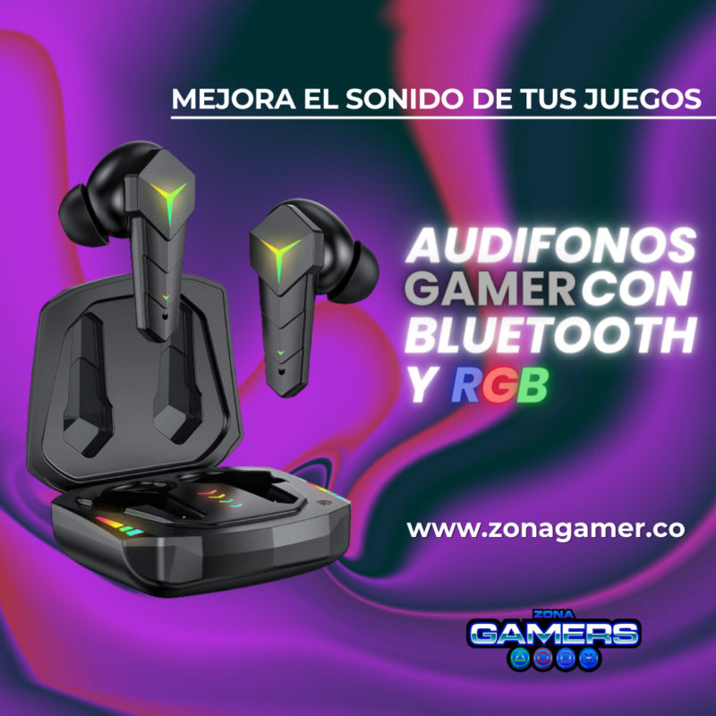Audifonos Gamer con Bluetooth y RGB Optimus Sound – ZONAGAMER