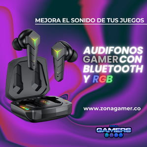 Audifonos Gamer con Bluetooth y RGB Optimus Sound