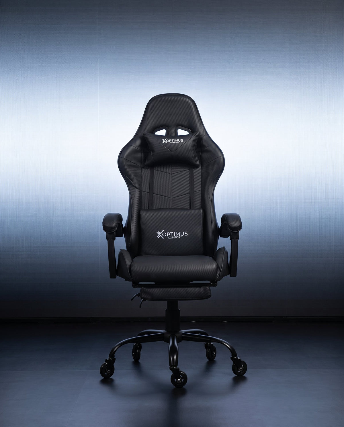 Silla Gamer 1039F Black con reposapiés y ruedas en silicona · set-2k · 00-1039f-pro-black-01-armonia.jpg