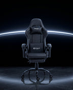 Silla Gamer 1039F Black con reposapiés y ruedas en silicona · set-2k · 01-1039f-pro-black-01-contraste.jpg