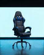 Silla Gamer 1039F Blue con reposapiés y ruedas en silicona · set-2k · 07-1039f-pro-blue-02-contraste.jpg