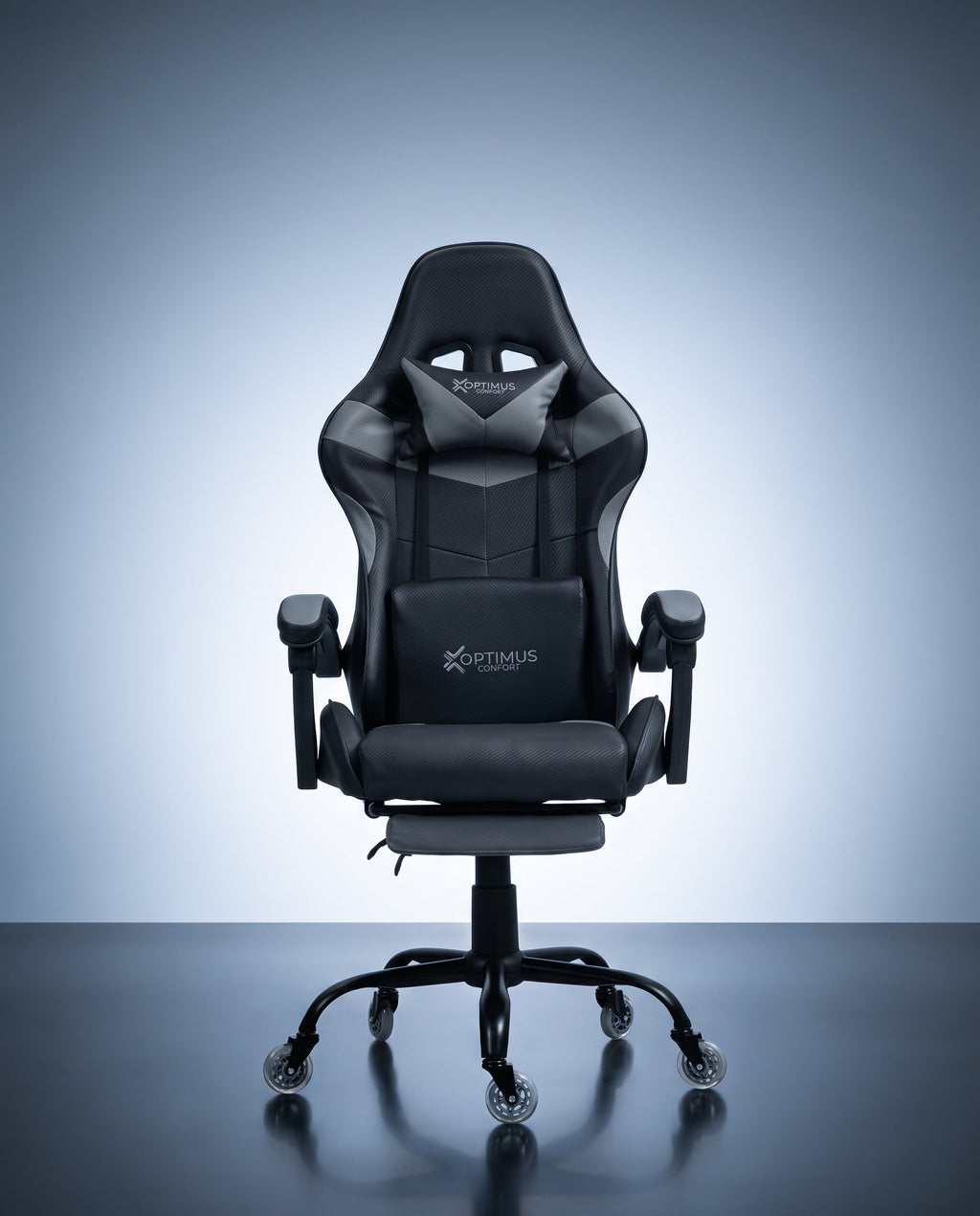 Silla Gamer 1039F Grey con reposapiés y ruedas en silicona · set-2k · 08-1039f-pro-grey-01-armonia.jpg