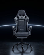 Silla Gamer 1039F Grey con reposapiés y ruedas en silicona · set-2k · 09-1039f-pro-grey-01-contraste.jpg