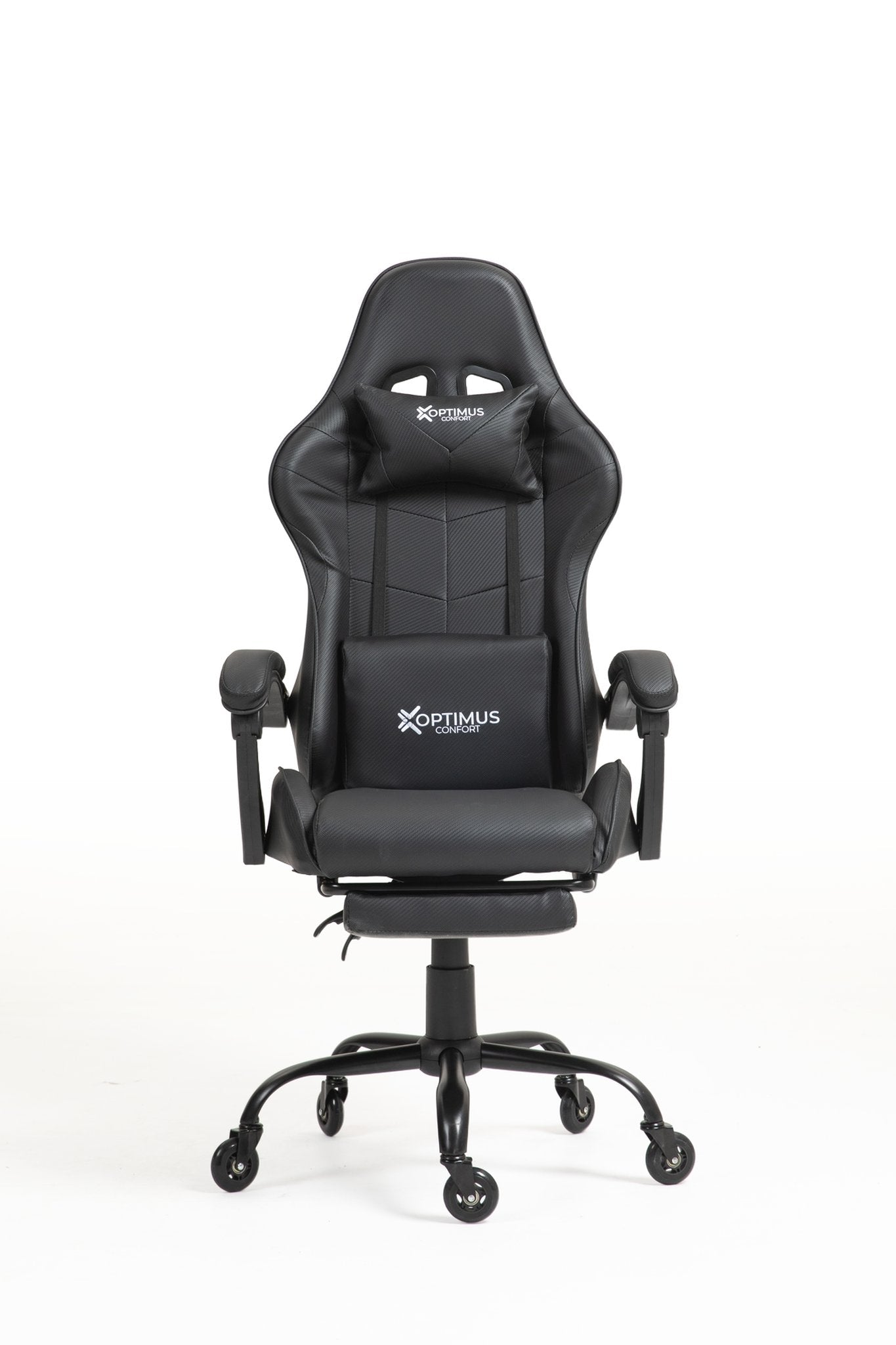 Silla Gamer 1039F Black con reposapiés y ruedas en silicona · white-v5-norm · 1039f-pro-black-01.jpg