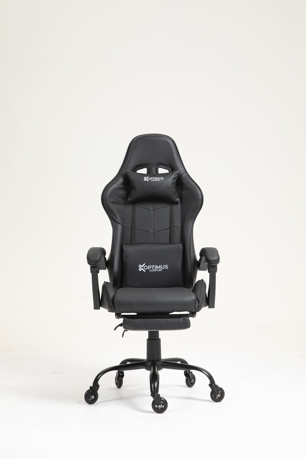 Silla Gamer 1039F Black con reposapiés y ruedas en silicona · named · 1039f-pro-black-01.jpg