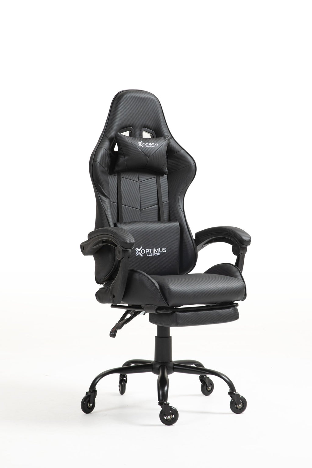 Silla Gamer 1039F Black con reposapiés y ruedas en silicona · white-v5-norm · 1039f-pro-black-02.jpg