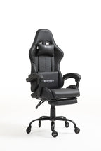 Silla Gamer 1039F Black con reposapiés y ruedas en silicona · white-v5-norm · 1039f-pro-black-02.jpg