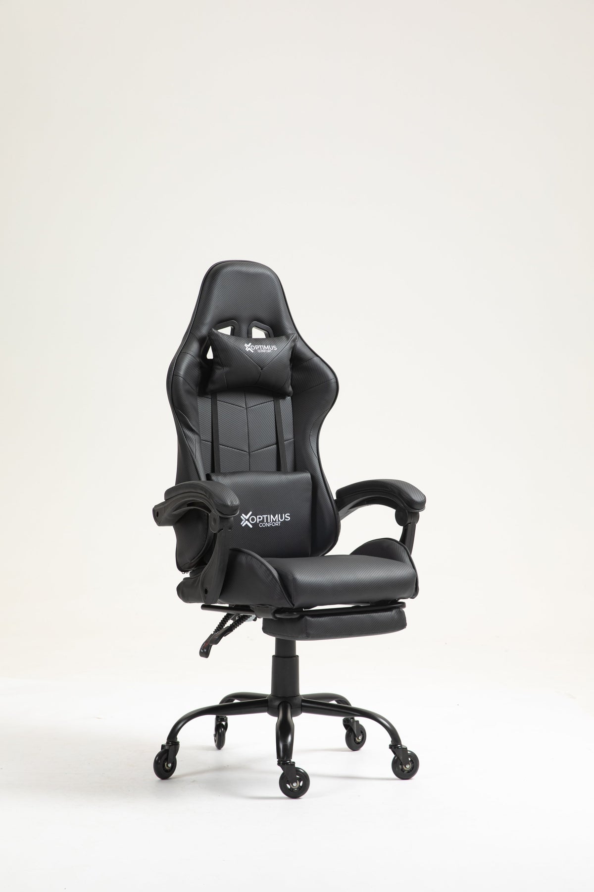 Silla Gamer 1039F Black con reposapiés y ruedas en silicona · named · 1039f-pro-black-02.jpg
