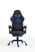 Silla Gamer 1039F Blue con reposapiés y ruedas en silicona · white-v5-norm · 1039f-pro-blue-01.jpg