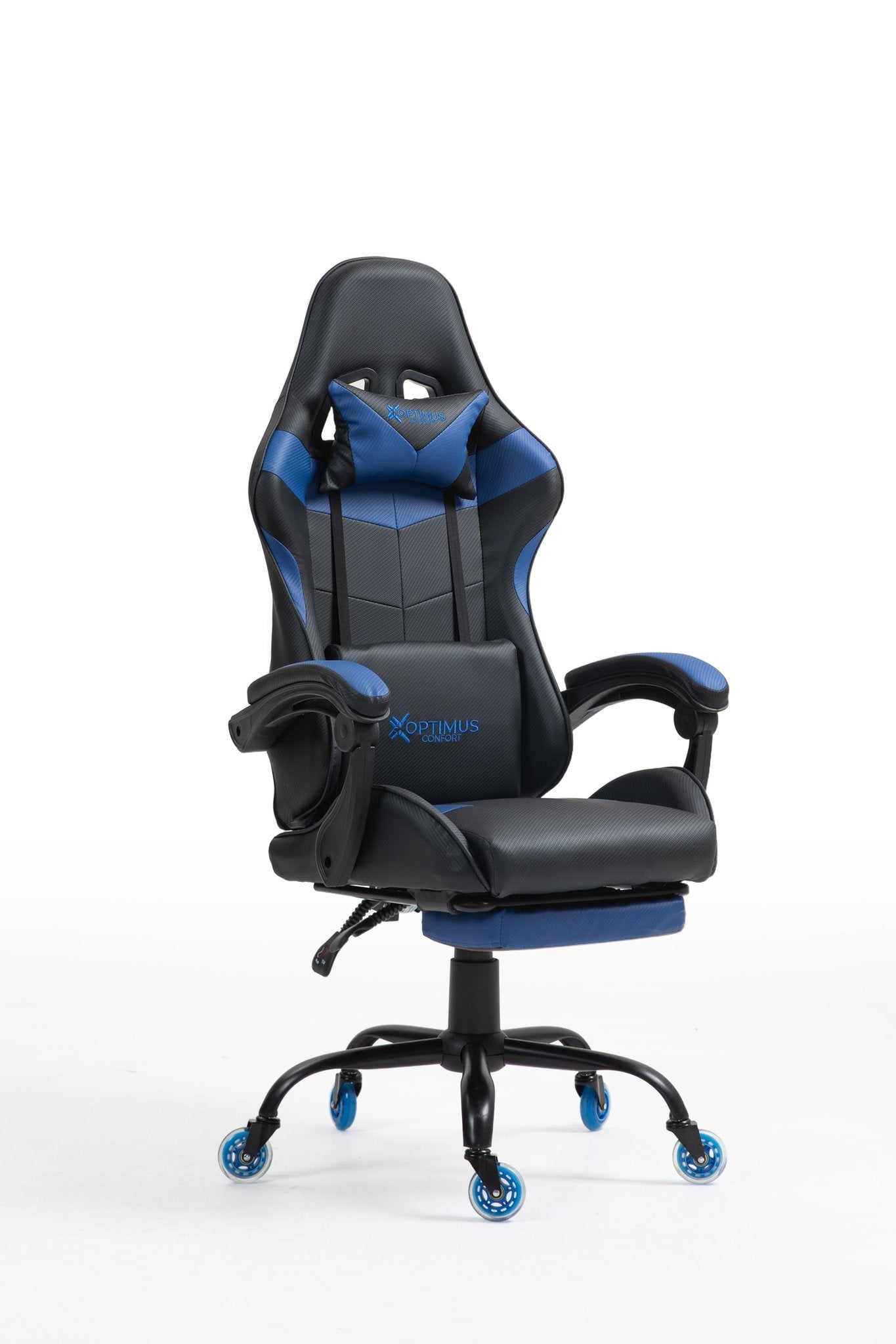 Silla Gamer 1039F Blue con reposapiés y ruedas en silicona · white-v5-norm · 1039f-pro-blue-02.jpg