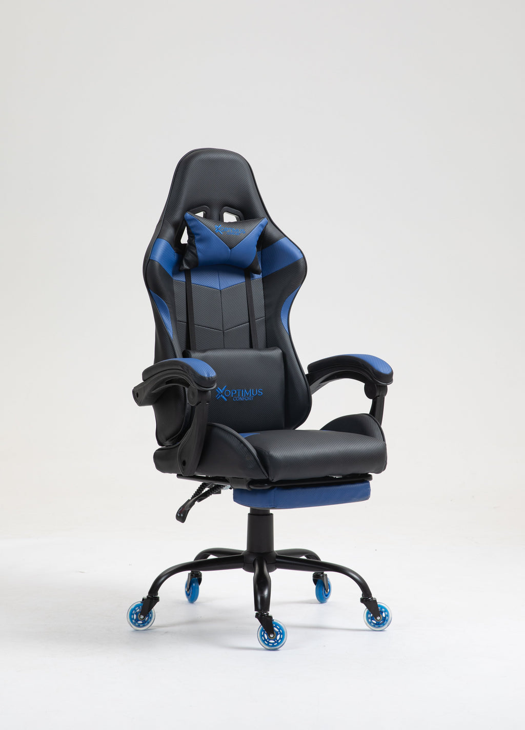 Silla Gamer 1039F Blue con reposapiés y ruedas en silicona · named · 1039f-pro-blue-02.jpg
