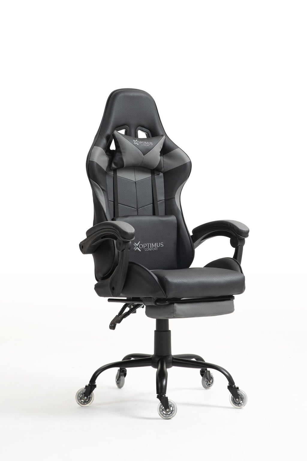 Silla Gamer 1039F Grey con reposapiés y ruedas en silicona · white-v5-norm · 1039f-pro-grey-02.jpg