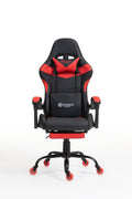 Silla Gamer 1039F Red con reposapiés y ruedas en silicona · white-v5-norm · 1039f-pro-red-01.jpg