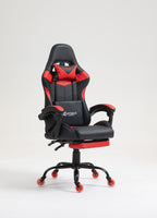 Silla Gamer 1039F Red con reposapiés y ruedas en silicona · named · 1039f-pro-red-02.jpg