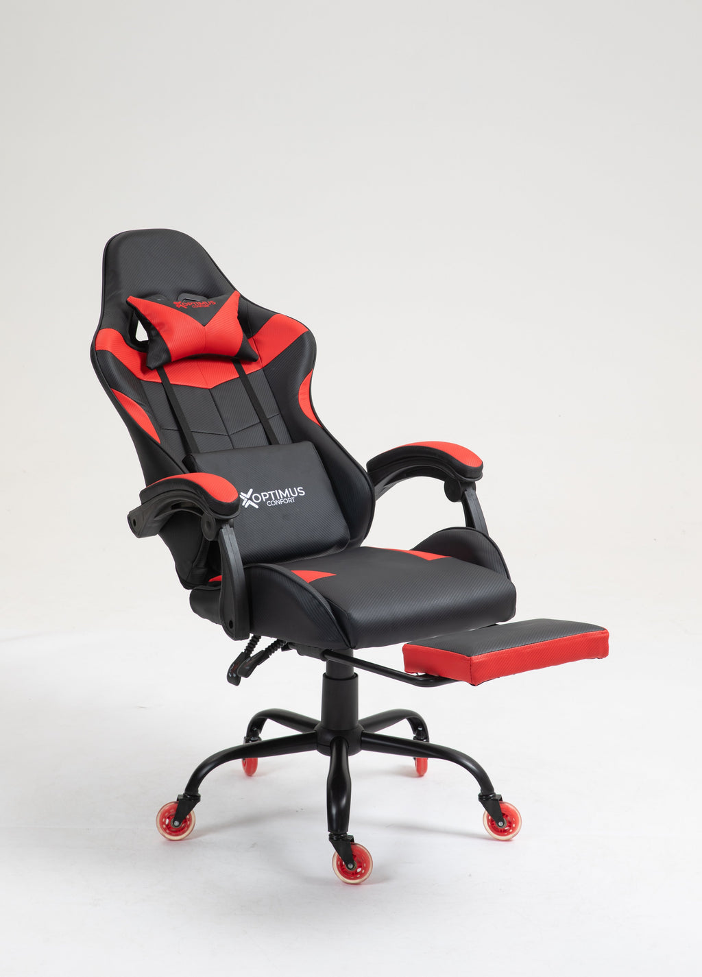 Silla Gamer 1039F Red con reposapiés y ruedas en silicona · named · 1039f-pro-red-03.jpg
