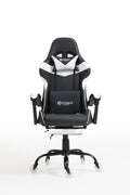 Silla Gamer 1039F White con reposapiés y ruedas en silicona · white-v5-norm · 1039f-pro-white-01.jpg
