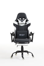 Silla Gamer 1039F White con reposapiés y ruedas en silicona · white-v5-norm · 1039f-pro-white-01.jpg