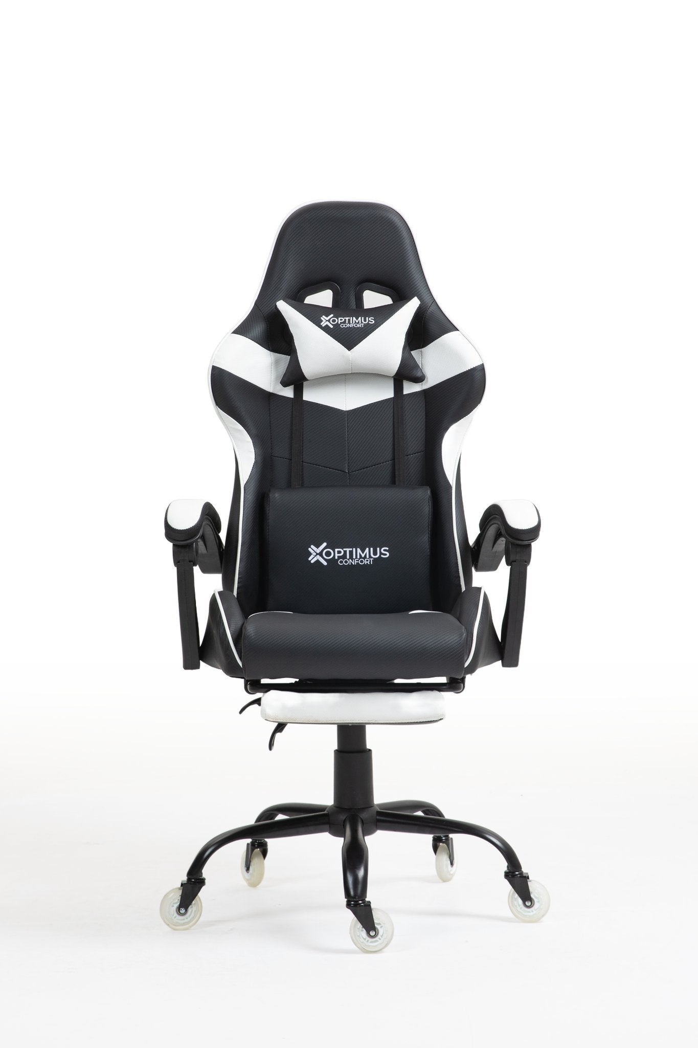 Silla Gamer 1039F White con reposapiés y ruedas en silicona · white-v5-norm · 1039f-pro-white-01.jpg
