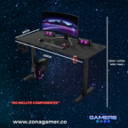 Escritorio Gamer Y-100-1 Con altura ajustable