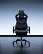 Silla gamer ULTIMATE Black con luces RGB + reposapiés y ruedas en silicona · set-2k · 112-ultimate-black-01-armonia.jpg