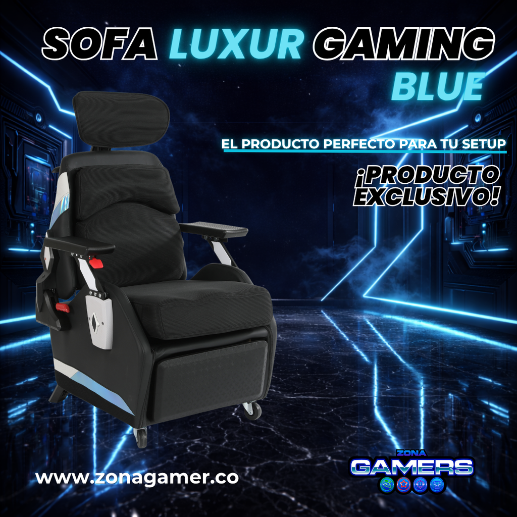 Sofá Gaming Luxur Blue