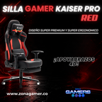 Silla Gamer Kaiser PRO Red