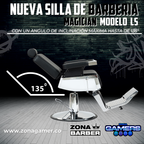 Silla de Barberia Magician modelo LS