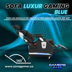 Sofá Gaming Luxur Blue