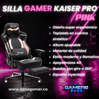 Silla Gamer Kaiser PRO Pink