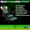 Silla Gamer Luxur Edición Limitada Modelo SAH-0023 Pogger
