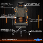 Silla Gamer Evo Pro Magnetic Orange