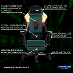 Silla Gamer Luxur Edición Limitada Modelo SAH-0023 Pogger