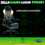 Silla Gamer Luxur Edición Limitada Modelo SAH-0023 Pogger