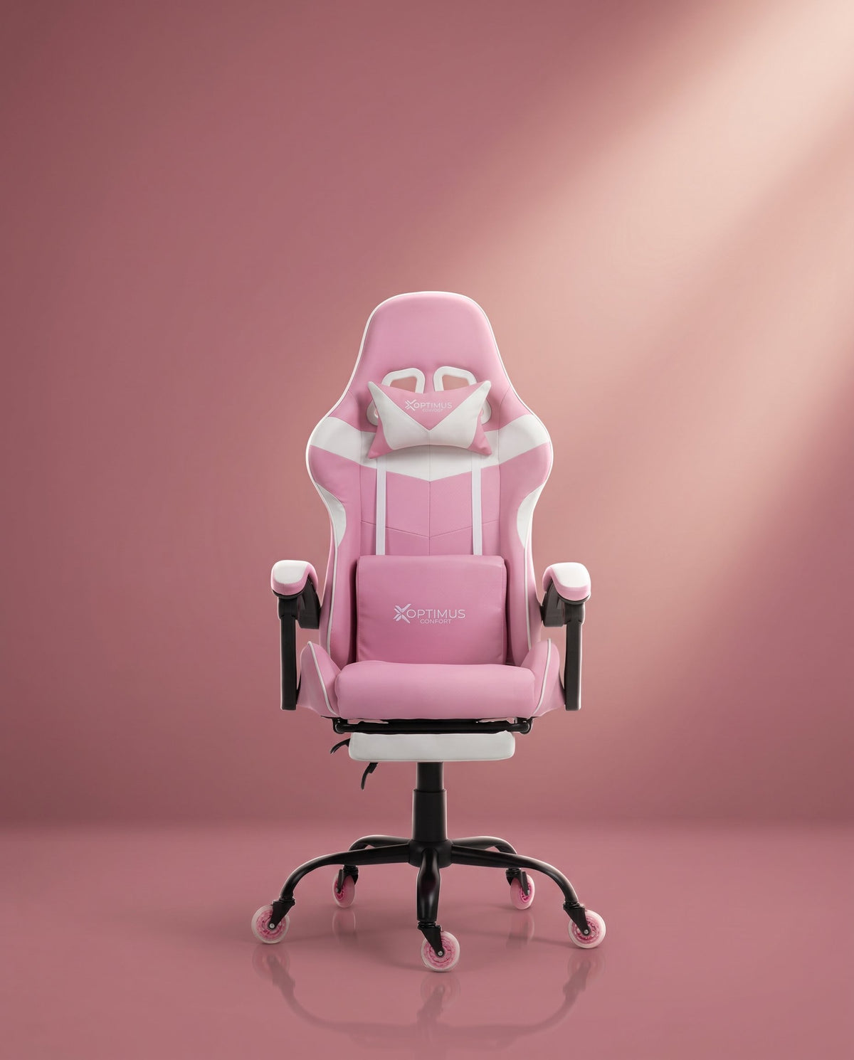 Silla Gamer 1039F Pink con reposapiés y ruedas en silicona · set-2k · 16-1039f-pro-pink-01-armonia.jpg