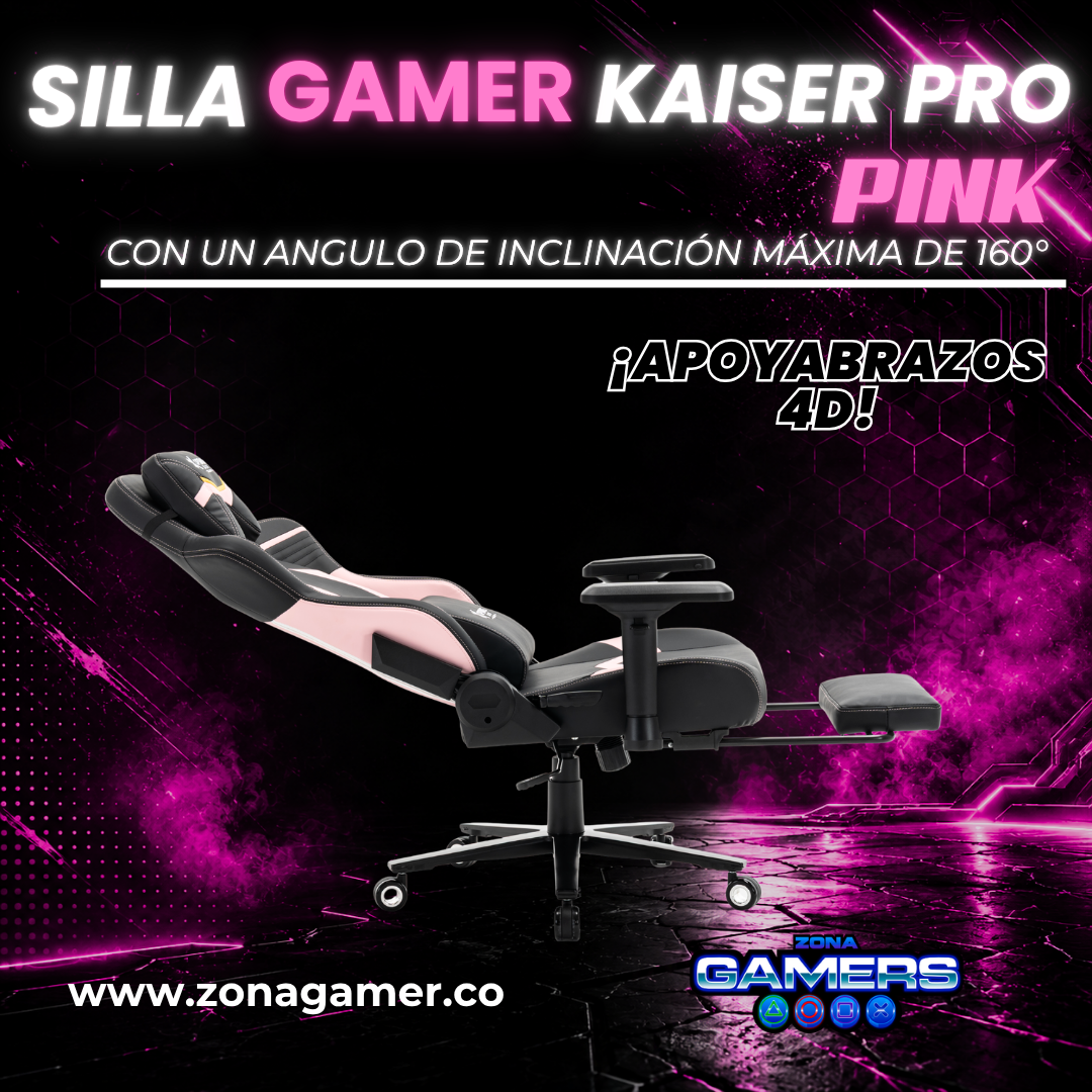 Silla Gamer Kaiser PRO Pink