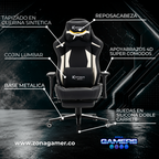 Silla Gamer Kaiser PRO Black