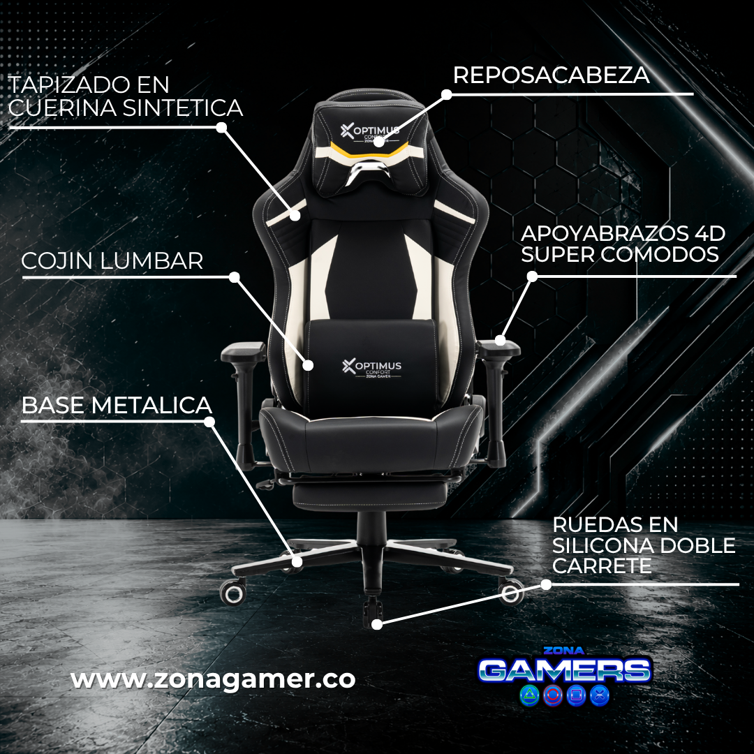Silla Gamer Kaiser PRO Black