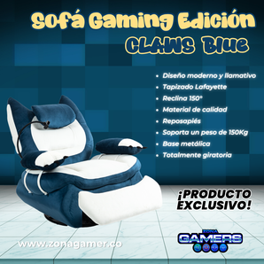 Sofá Gaming Claws Blue