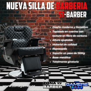 Silla de Barberia ST-Barber