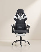 Silla Gamer 1039F White con reposapiés y ruedas en silicona · set-2k · 24-1039f-pro-white-01-armonia.jpg