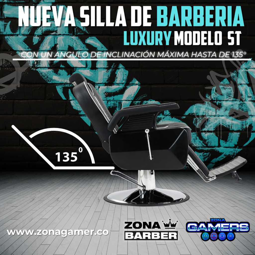 Silla de Barberia ST-Luxury