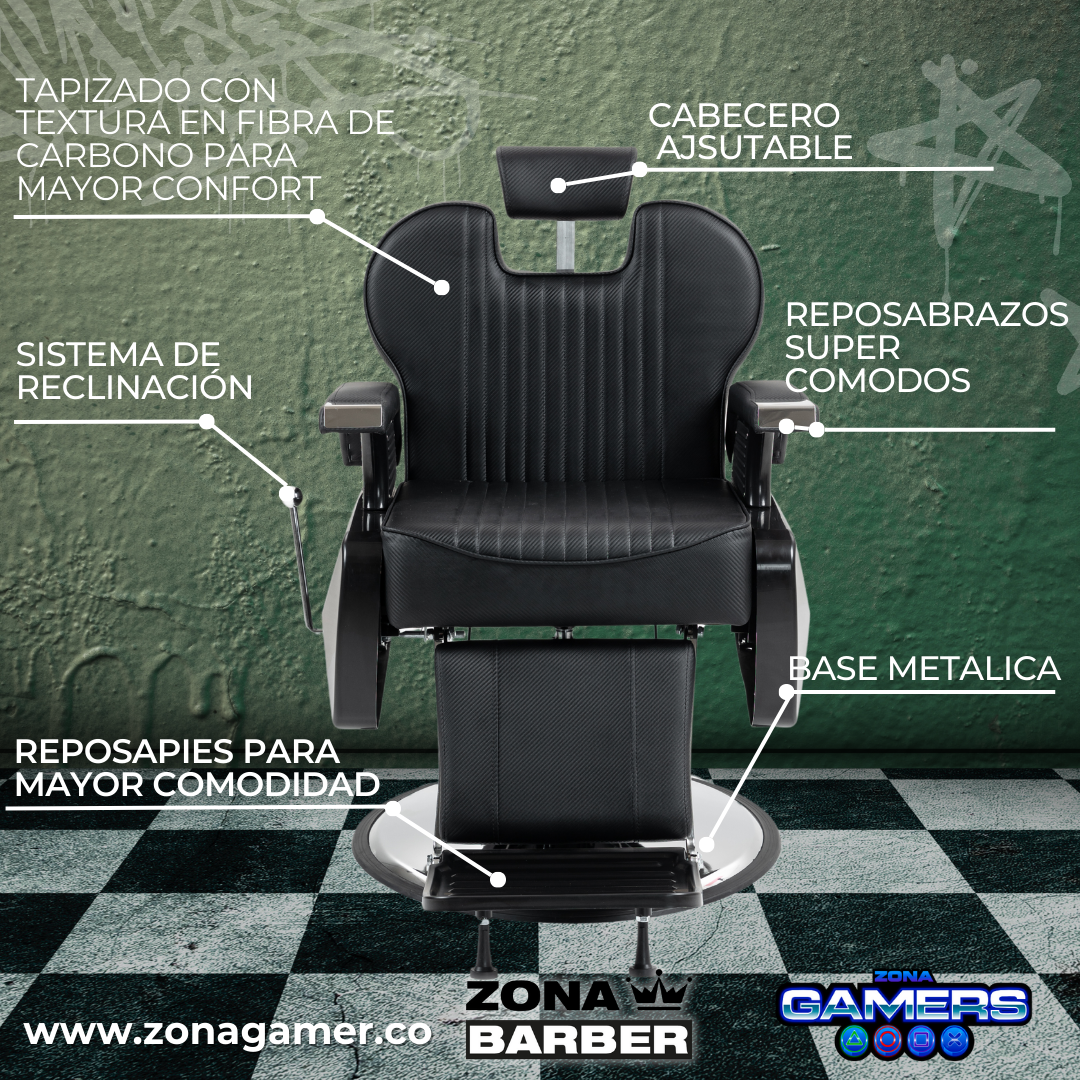 Silla de Barberia ST-Elegante