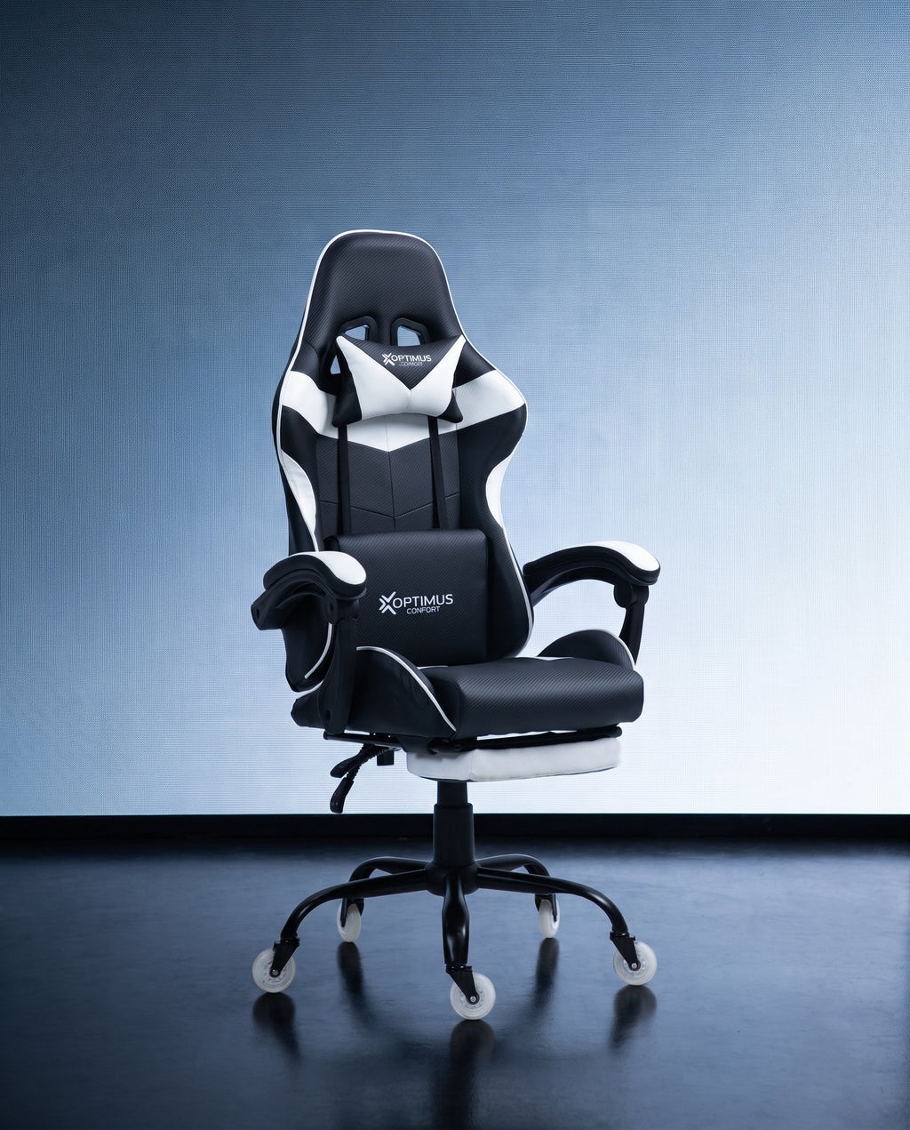 Silla Gamer 1039F White con reposapiés y ruedas en silicona · set-2k · 27-1039f-pro-white-02-contraste.jpg