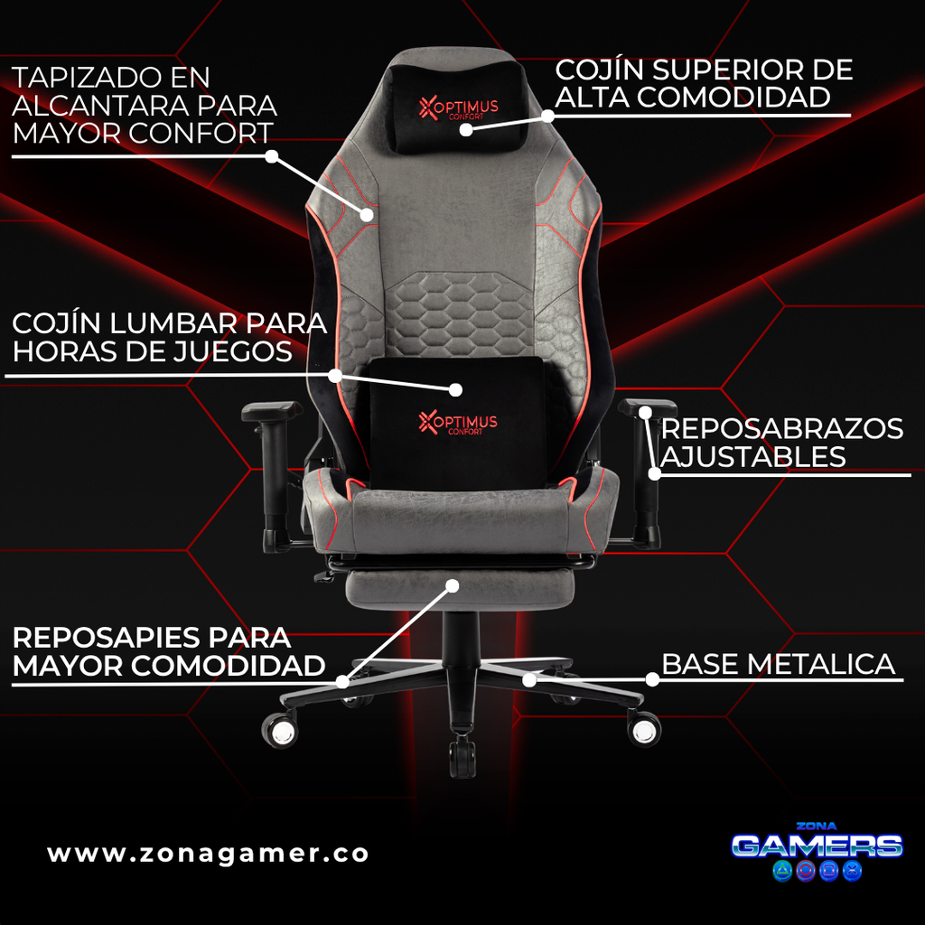 Silla Gamer TitanEvo Magnetic Red