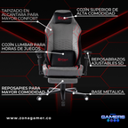 Silla Gamer TITANEVO 5D MAX Red