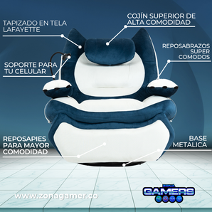 Sofá Gaming Claws Blue