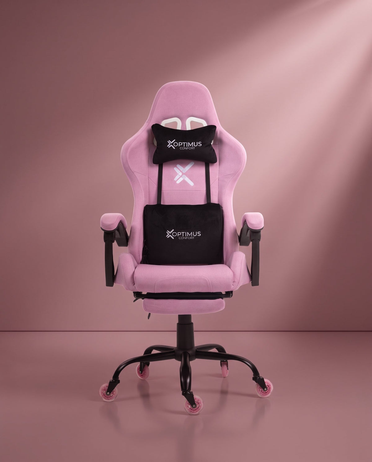 Silla Gamer CO-1039F Rosa, con tapizado en tela, reposapiés y ruedas en silicona · set-2k · 32-co-1039f-pink-01-armonia.jpg