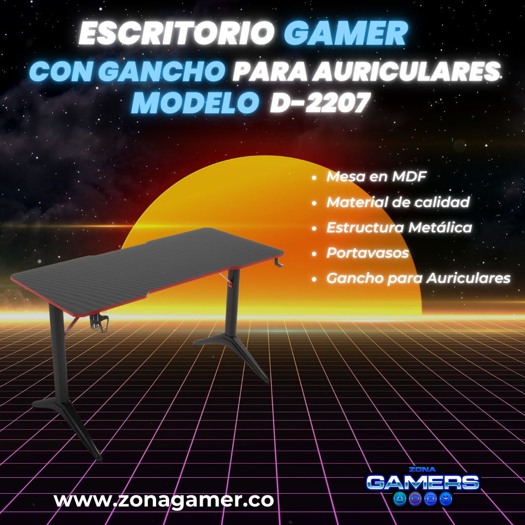 Escritorio Gamer D-2207