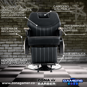 Silla de Barberia ST-COMFORT