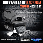 Silla de Barberia ST-COMFORT